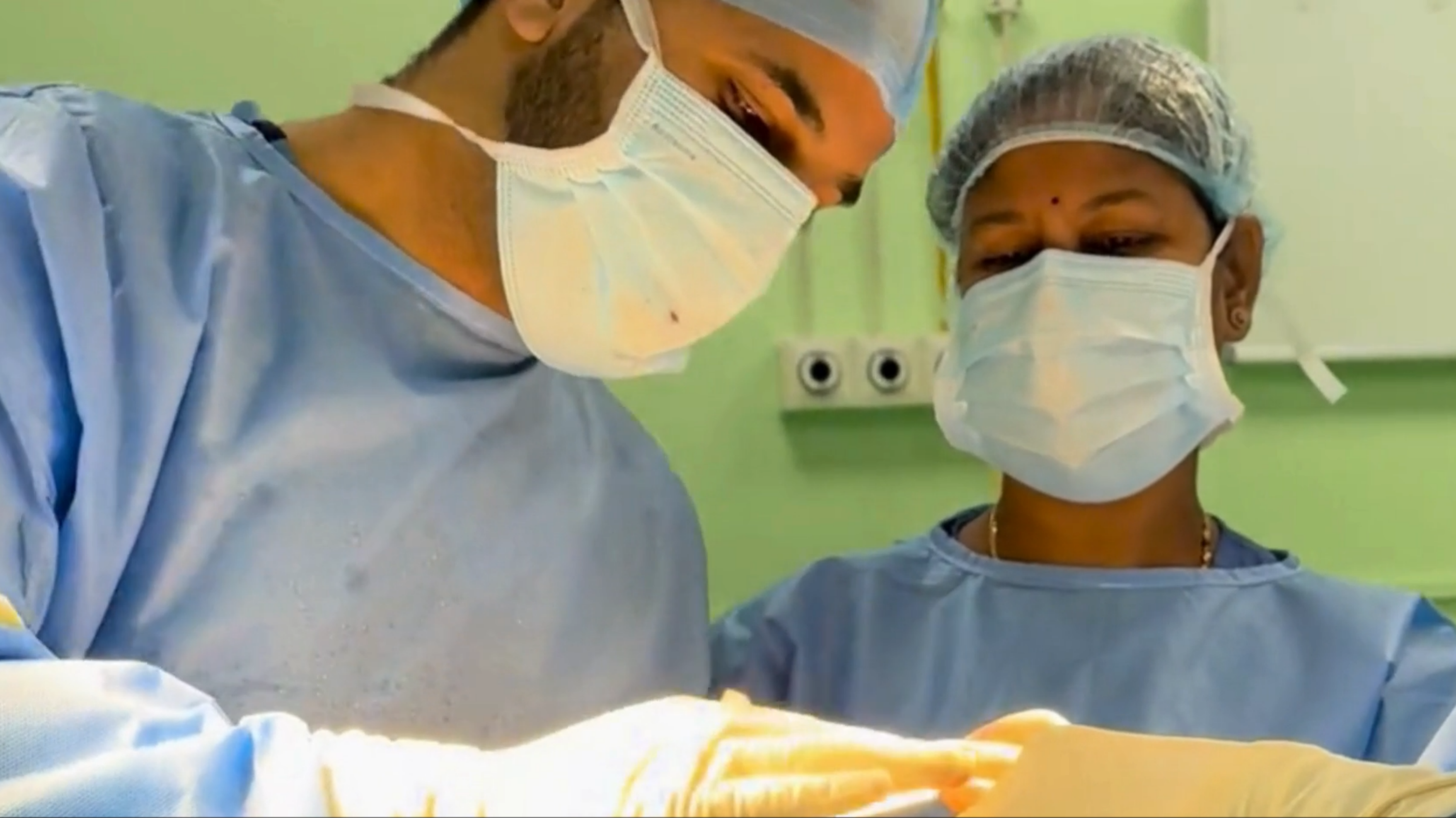 Dr. Madhuram Chowdry – Consulting a Patient